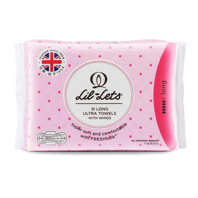

Lilai Leth (LIL-LETS) sanitary napkins freshlock fresh and comfortable night with 8 pieces 320mm (China Taiwan original