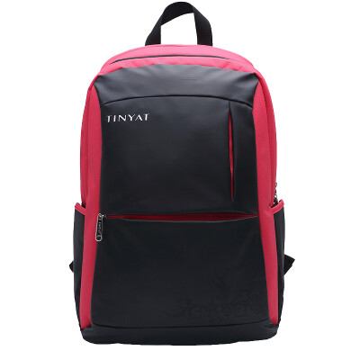 

Tianyi TINYAT male bag 14 inch laptop bag casual sports shoulder bag female backpack T122 classic black