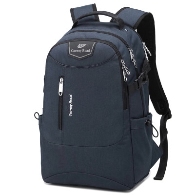 

Carney Road Carneyroad Business Backpack Large Capacity Laptop Bag Outdoor Travel Shoulder Bag Dark Blue CR176