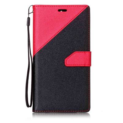 

Black + red Design PU Leather Wallet Case Classic Flip Cover with Stand Function and Credit Card Slot for HUAWEI Mate 9