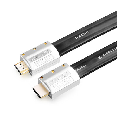 

Ferguson cabos F003005 hdmi HD line version 20 4k computer connection TV support 3D data cable 5 meters black