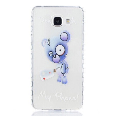 

Blue bear Pattern Soft Thin TPU Rubber Silicone Gel Case Cover for SAMSUNG GALAXY A5 2016A510