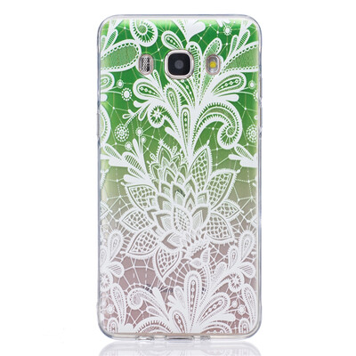 

Green gradient Pattern Soft Thin TPU Rubber Silicone Gel Case Cover for SAMSUNG Galaxy J5 2016/J510