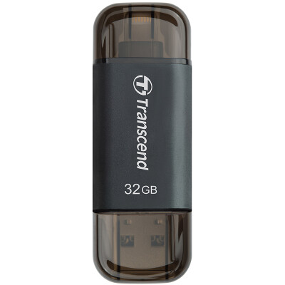

Transcend 32GBJDG300 Apple phone flash phone phone компаньон Молния, USB 3.1 двойной разъем Apple официальный MF сертификации черный