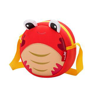 

NOHOO Waterproof Kids Children 3D Crab Cartoon Toddlers Shoulder Bags Small Cute Baby Handbag for Boys Girls 2-5 Years Old