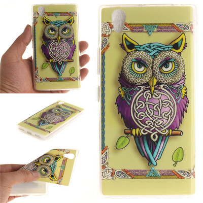 

Сова Pattern Мягкий тонкий ТПУ Резиновая крышка силиконовый гель чехол для Lenovo P70