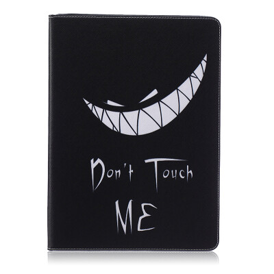 

Bad laugh Style Embossing Classic Flip Cover with Stand Function and Credit Card Slot for iPad Pro 12.9