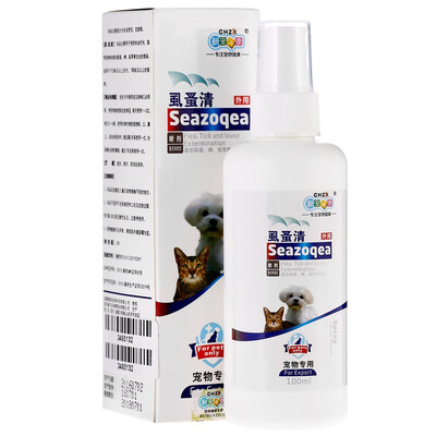 

The new favorite of the Kang lice flea clear pet insecticide anti-tick insects fleas in vitro insect repellent lice 100ml