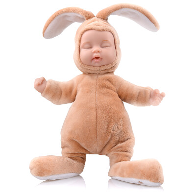 

BIEBER Moe Bunny sleeping doll comforting doll plush doll toy simulation baby comfort toys ice orange