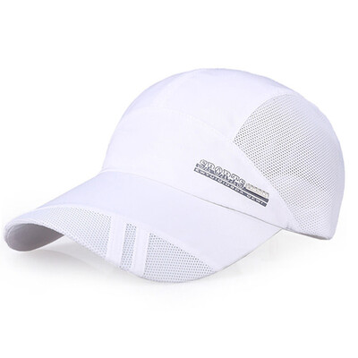 

Eve IKEWA BQM079BAI Hat Male Ladies Summer Outdoor Sunbath Sunscreen Tennis Cap Sun Cap Quick Dry Breathable Baseball Cap Cap Cap White