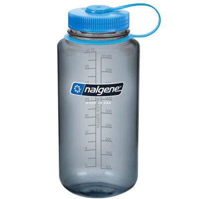 

Loctite (nalgene) пластиковая космическая чашка 1000 мл широкий рот спортивный портативный чайник открытый водяной флакон серый 2178-2025