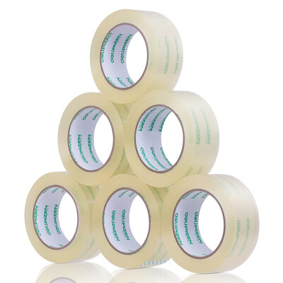 

Deli 33193 high transparency sealing tape 45mm 100m 50um 6 rolls tube