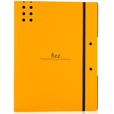 

HiBu GuangBo high-quality A4 thick test paper clip folder plywood folder Fei Zi orange A6382