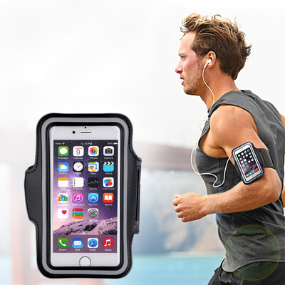 

Спорт Упражнение Бег Спортзал Armband Чехол держатель сумка для сотового телефона