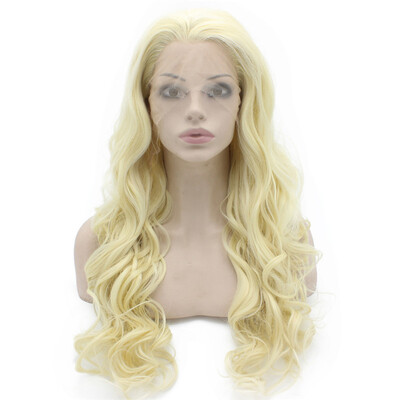 

Iwona Synthetic Hair Lace Front Long Wavy 613 Blonde Wig