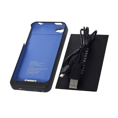 

Внешнее резервное зарядное устройство-чехол для iPhone 4/4S, 1900mAh