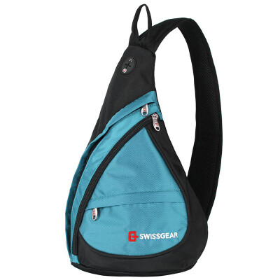 

SWISSGEAR мешок грудь мужчины и женщины водонепроницаемый моды случайные груди треугольник сумка сумка сумка на открытом воздухе путешествие пакет SA-9966 Blue Lake