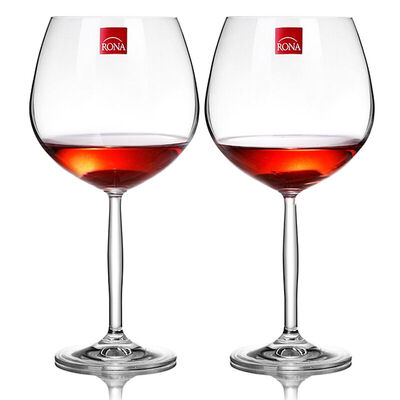 

Jingdong supermarket] Lorna (RONA) high red wine glass legs series 4022 610 (2 only) 610ml