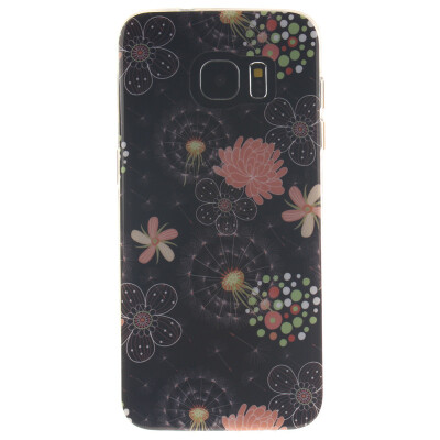 

Colorful flowers Pattern Soft Thin TPU Rubber Silicone Gel Case Cover for SAMSUNG GALAXY S7 Edge