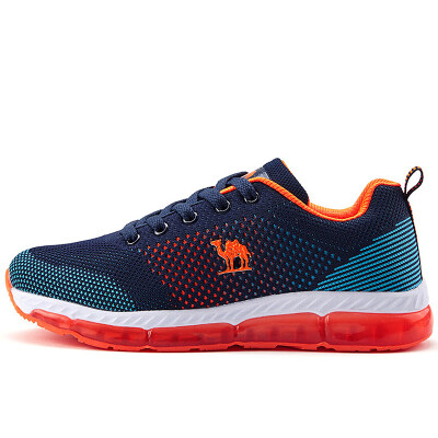 

Camel (CAMEL) sports shoes female marathon running shoes shock absorption breathable A63361610 dark blue orange 37