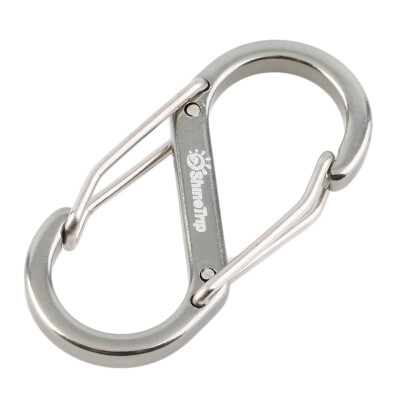 

1pcs 8-type Metal Keychain Buckle Survival Gear Hook Carabiner Travel Kit