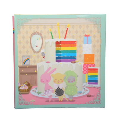 

NCL Nakabayashi Birthday Party Japan Import Cartoon Album DIY Laminating Piece Photo Album Album YB-7357920