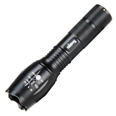 

Feilai Shi FEIRSH bike mountain bike headlights exposed T6 bulb led rechargeable flashlight long-range focus outdoor riding equipment long-range waterproof F39-1