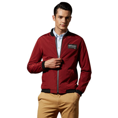 

Jeep Shield Jacket Men's Collar Деловая повседневная мужская куртка 16022D656 Red M