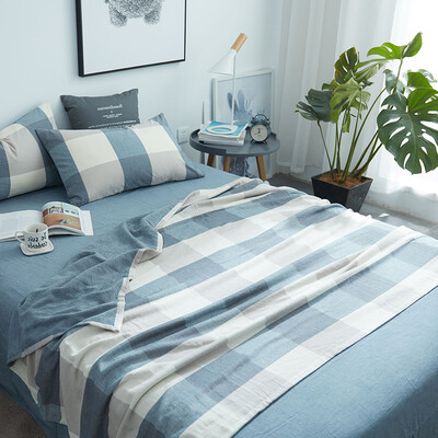 

Antarctic Blanket Home Textiles Cotton Air Conditioning Blanket Cotton Nap Day Care Blouse Office Blanket Blanket Blanket Blanket Blanket Blue 140 190cm
