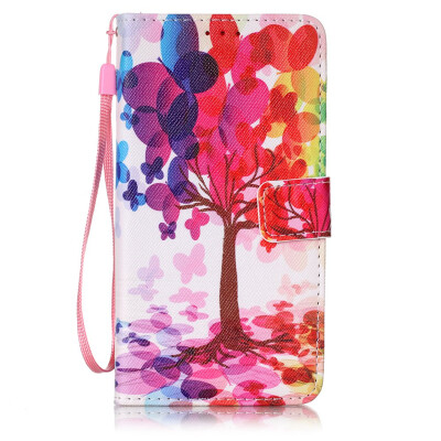 

Tree Design PU Leather Flip Cover Wallet Card Holder Case for SAMSUNG S6EDGE