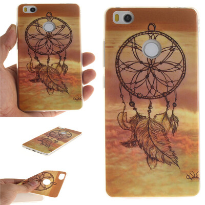 

Обложка Dreamcatcher Pattern Мягкий тонкий ТПУ резиновый силиконовый гель чехол для XIAOMI MI 4S
