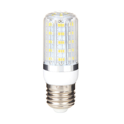 

E27 7W 36 SMD 5730 Silver Side Light LED Corn Bulb Pure/Warm White 110V/240V