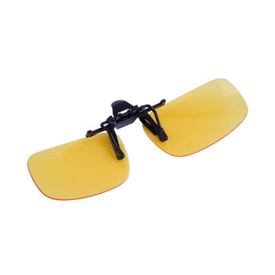 

Driving Night Vision Clip-on Flip-up Lens Sunglasses Glasses Cool Eyewear