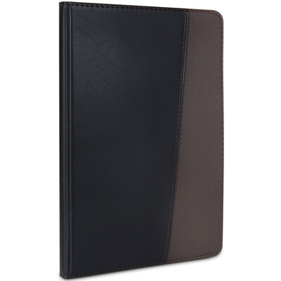 

Effective deli 7911 stitching business office leather surface notepad diary 25K 120 pages
