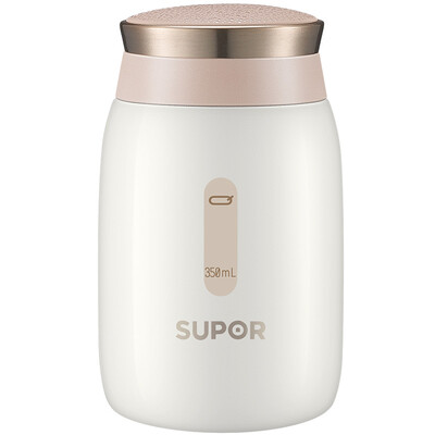 

Jingdong supermarket] Supor supor Stardust stainless steel vacuum insulation Cup Ya cool cup 350mL dawn KC35BG1