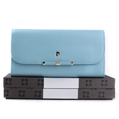 

Pierre cardin wallet wallet wallet wallet wallet wallet ladies fashion handbag multi-function wallet PDC697121G blue