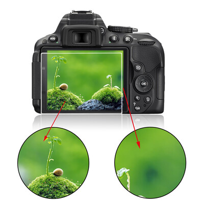 

Clear закаленное стекло пленка камеры ЖК-экран протектор гвардии для Nikon D5500