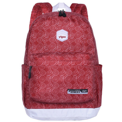 

Handry Handry Italian high backpack fashion shoulder bag multi-purpose backpack fashion casual bag bag Y0602 red white
