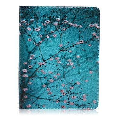 

Plum blossom Style Embossing Classic Flip Cover with Stand Function and Credit Card Slot for iPad 4