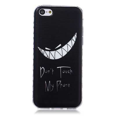 

Bad laugh Pattern Soft Thin TPU Rubber Silicone Gel Case Cover for IPHONE 5C