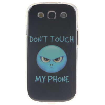 

Anger Pattern Soft Thin TPU Rubber Silicone Gel Case Cover for SAMSUNG GALAXY SIII I9300