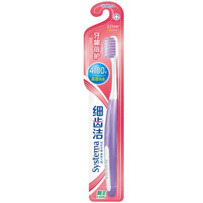 

Lion Lion fine teeth cleaning gums times the toothbrush old&new packaging color random release