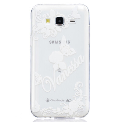 

Белая бабочка Pattern Мягкий Тонкий TPU Резиновый Силиконовый гель Чехол для SAMSUNG GALAXY J5