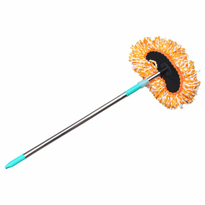

Car kiss fine fiber car wash brush stainless steel long rod car wash brush long handle retractable car wash water brush