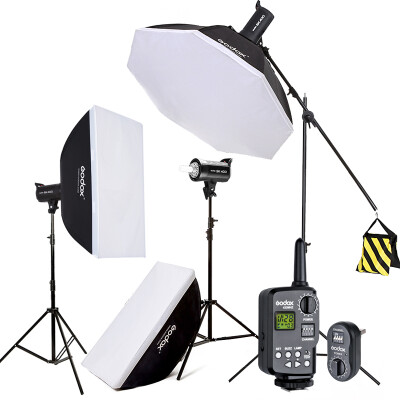 

Волов (Godox) sk400W три огни фотографии свет студия портретной фотографии заполняющий свет фотоаппаратура пакет Soft