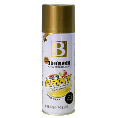 

Botny automatic painting botny car paint motor paint graffiti spray paint pot wall wheel paint gold 230g B-1924 40 white