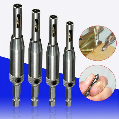 

MyMei A0643 High Quality 4pcs/set Self Centering Hinge Drill Bits Set Positioned For Woodworking Hole Dilating Drill Tool Home Too