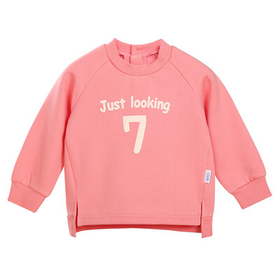 

Антарктическая (Nanjiren) RH030 сна рейтинг одежды младенца из одежды свитер Матовый вставки рукав рубашки одна буква семь красная креветка 80