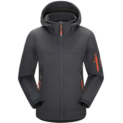 

El Monte ALPINT MOUNTAIN Outdoor Soft Shell Jackets Couples Men & Women Fleece Windproof Warm Soft Shell Clothing 620-005 Green L