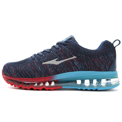 

[Jingdong supermarket] Erke erke men's shoes running shoes full palm air flying flying sports shoes 51115303056 Dodge blue / light blue 42 yards